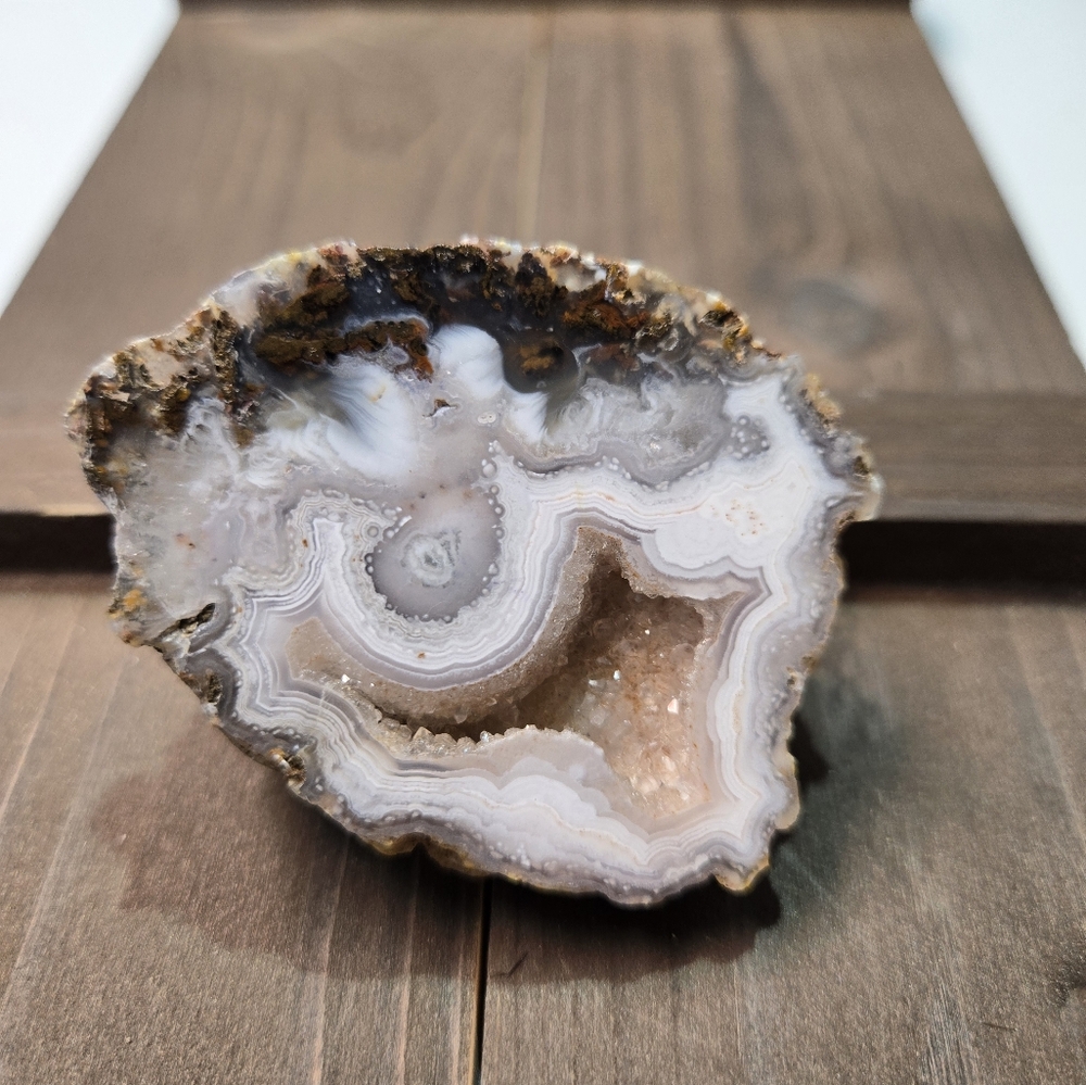 Coyamito Crystal Geode Agate Laguna Mexico